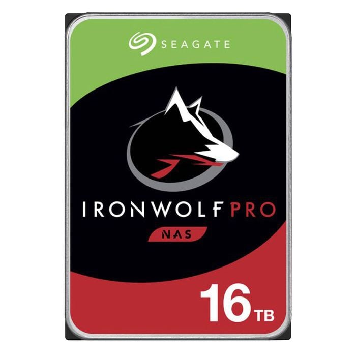 Seagate 16TB 3.5' IronWolf Pro SATA NAS Hard Drive 7200 RPM 256MB Cache HDD. 5 Years Warranty