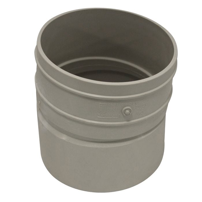 Holman 100mm 5° F-F PVC DWV Plain Bend