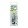 Zenith 3/16" x 50mm Zinc Plated Countersunk Bolt And Nut - 10 Pack