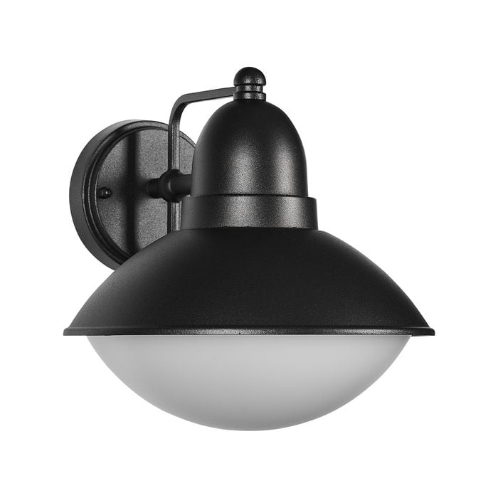 Brilliant Black Jamison Traditional Coach Light