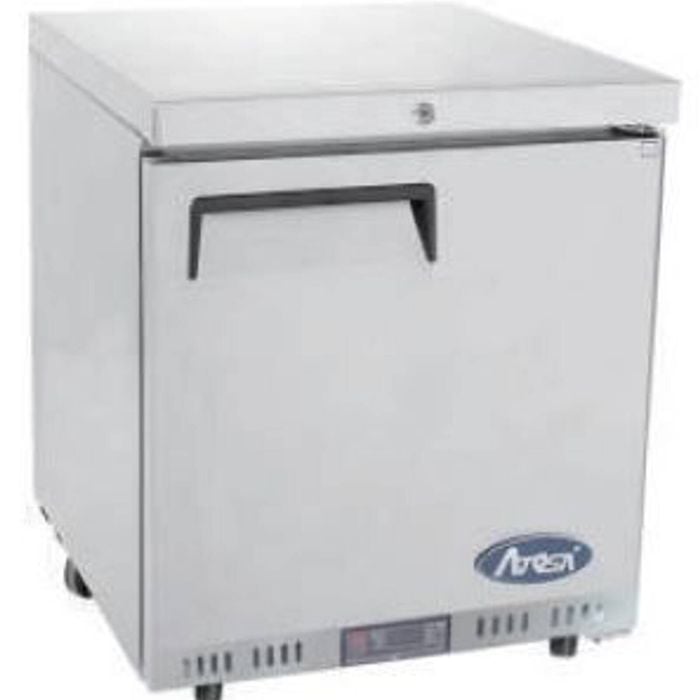 Atosa 105l Solid Door Chiller Fridge Mbc24r