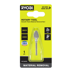 Ryobi Rotary Smooth Flame Material Removal Burr