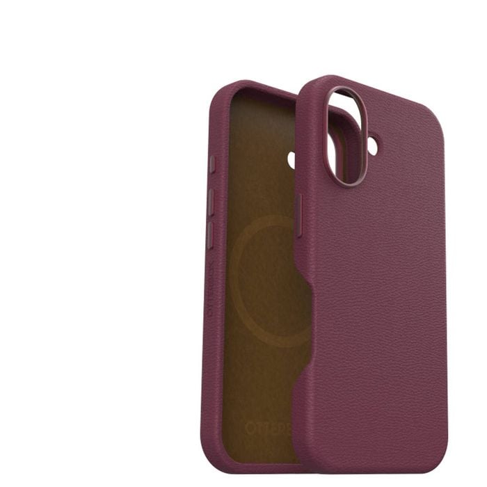 Otterbox Symmetry for iPhone 16 Pro Max - Cactus Leather - Maroon, Standard