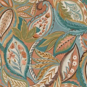 Amaira Orange Wallpaper. 53cm x 10.05m