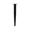 Adoored 400mm Black Tapered Metal Leg Furniture