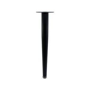 Adoored 400mm Black Tapered Metal Leg Furniture