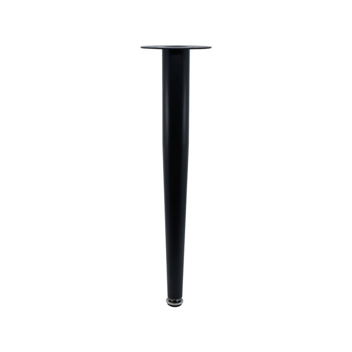Adoored 400mm Black Tapered Metal Leg Furniture
