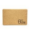 66fit Cork Yoga Block With Antimicrobial And Non-slip