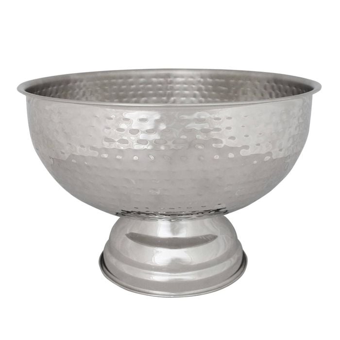 Stainless Steel Champagne Ice Bucket - 35cm - Hammered