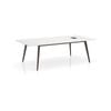 Esma 2.4m Meeting Table White and Grey