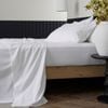 Bedding Co. Flannelette Sheet Set 100% Organic Cotton White King