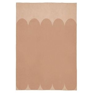 Loopsie-320cm X 230cm-atalaya Printed Peach Washable Rug