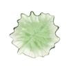 Urban Tommy 18.5cm Glass Leaf Dish Home Decorative Plate - Sage