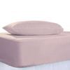 The Lighthouse Washed Cotton Combo Bedding Set With Pillowcase Super King Pink