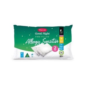 2pc Tontine Good Night Allergy Pillow Firm Profile