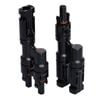 Exotronic 2 to 1 'h' Branch Solar Connector Pair