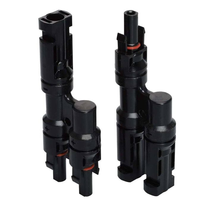 Exotronic 2 to 1 'h' Branch Solar Connector Pair
