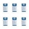 6x 20pc Malli Sewing Clear Plastic Sewing Dressmaking Garment Round Buttons 15mm