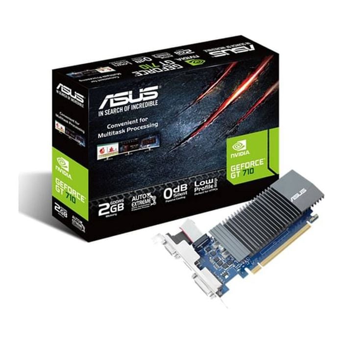 Asus Gt 710 2gb Gddr5 Evo Graphics Card [gt710-sl-2gd5-brk-evo]