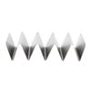 Olympia Taco Holder Stainless Steel 2 Or 3 Compartment 140x100x45mm Mexican Catering Food Display