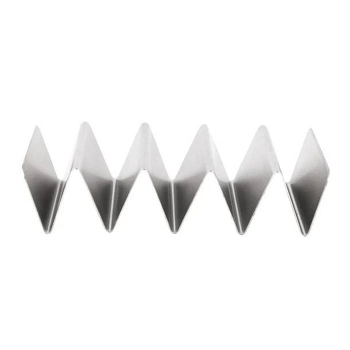 Olympia Taco Holder Stainless Steel 2 Or 3 Compartment 140x100x45mm Mexican Catering Food Display