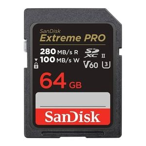 SanDisk Extreme Pro SDXC 64GB Memory Card [SDSDXEP-064G-GN4IN]