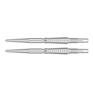2PK Target Swiss Storm LNC Dart Point Replacement Spare Tip 30mm Silver