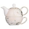 Ashdene Elegant Rose New Bone China 250ml Tea For One - Cream