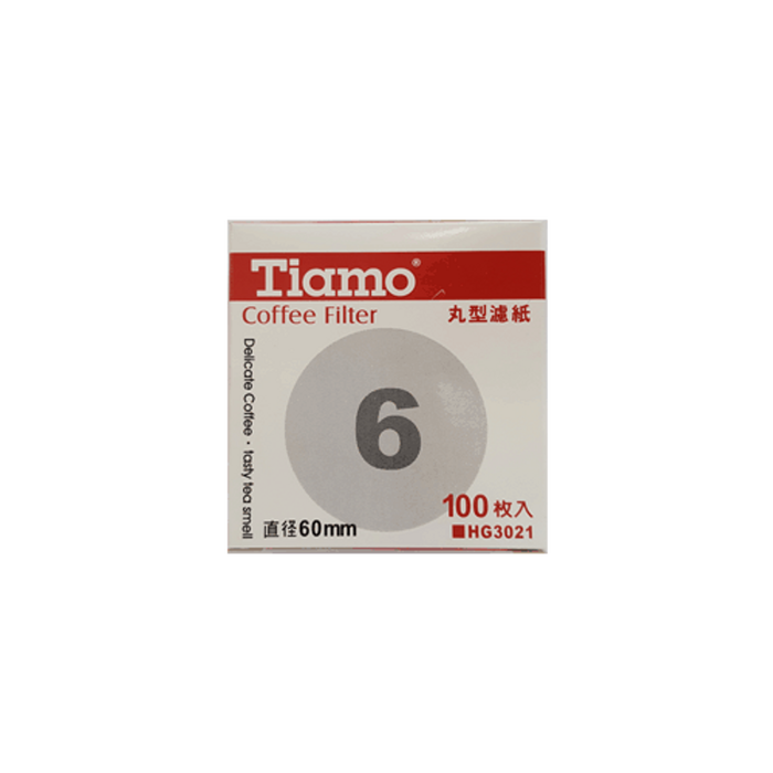 Tiamo Drip Paper Filters - 60mm