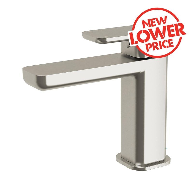 Basin Mixer Lead Free Brushed Nickel Overture