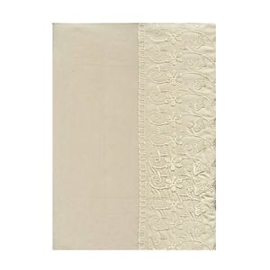 Essentially Home Living Microlace Cream Quilt Cover Set Double
