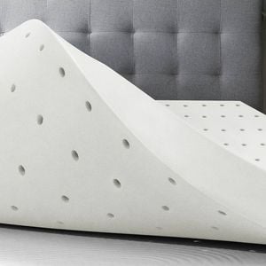 STARRY EUCALYPT Memory Foam Mattress Topper Airflow Double 8cm