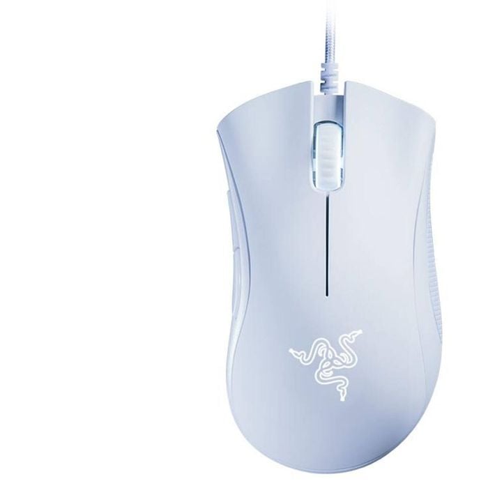 Razer DeathAdder Essential Ergonomic Wired Gaming Mouse - White