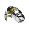 Delf Polished Stainless Valencia Entrance Knob Set