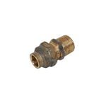 Brasshards 15FL x 15MI Brass Male Flared Compression Union LF