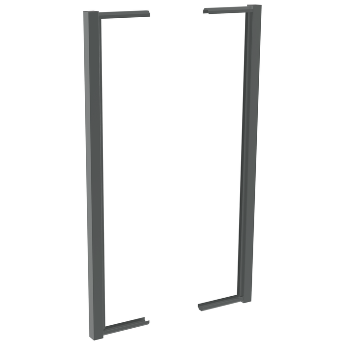 ProtectorAl 1806mm Monument Aluminium Gate Frame Kit - For Bunnings Steel Sheet Infill - 2 Pack
