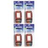 4PK Sky High Travel Rainbow Coloured Suitcase Luggage Strap Clip