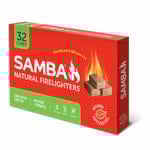 Samba Wooden Firelighter - 32 Pack
