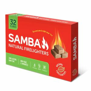 Samba Wooden Firelighter - 32 Pack