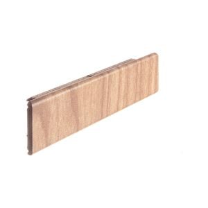 DECO 90 x 16mm Smoked Ash DecoSlat Colour Matched End Cap
