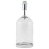 Verve Design 33cm Clear Glass Mira Lamp Base 