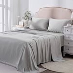 King Bed Sheet Set 4 Piece 2000TC Bedding Sheets and Pillowcases