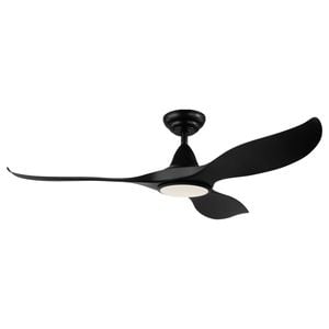 Eglo Noosa 52" Dc Fan 18w Led Tri-col Black
