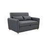 Foret 2-seater Pull Out Sofa Bed Lounge Adjustable Couch Furniture Grey