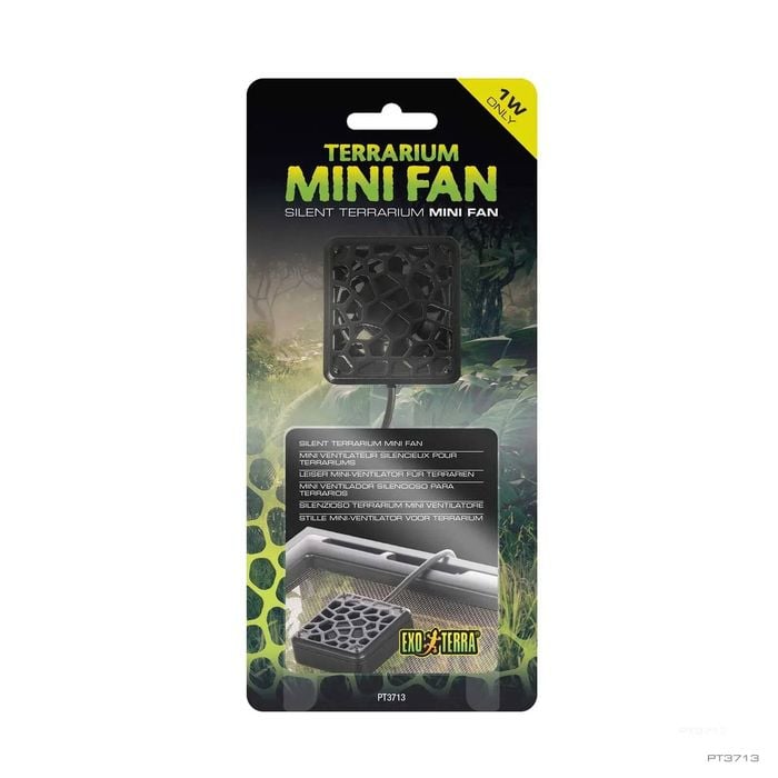 Exo Terra Terrarium Mini Fan – Silent 1w Air Circulation Fan