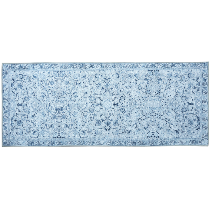 Non-slip Washable Utility Mat 60 x 150cm Fleur