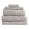 5pc Renee Taylor Cambridge 650GSM Textured Bath/Hand/Face Towel Pumice Stone