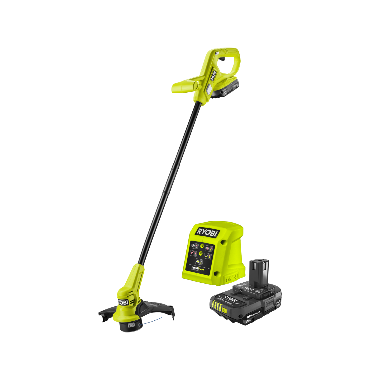 Ryobi 18V ONE 25cm 2.0Ah Line Trimmer Kit Bunnings New Zealand