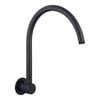 Mondella Resonance 300mm Matte Black Gooseneck Shower Arm