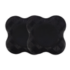 NNEOBA 2PCS Yoga Knee Pads Extra Cushioning Black